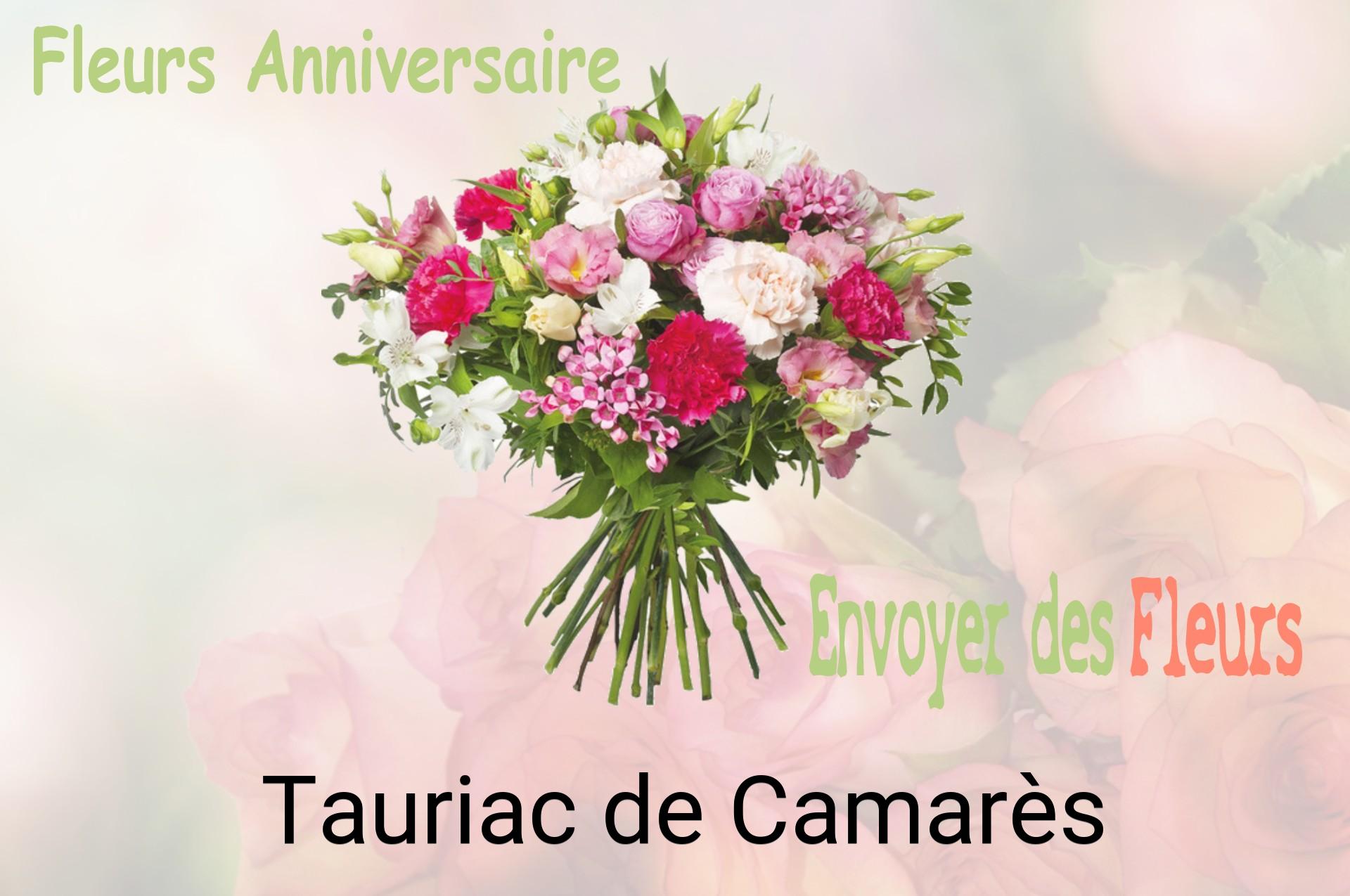 Bouquet de fleurs d’anniversaire livré à Tauriac-de-Camarès